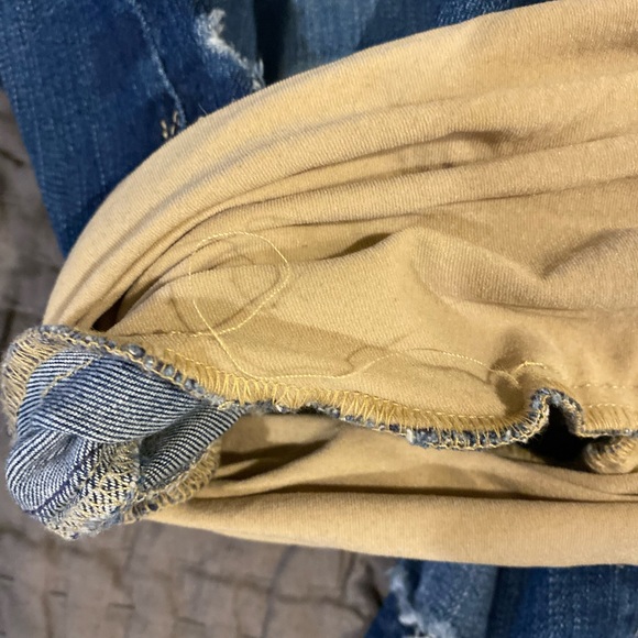 AG Distressed Full Panel Maternity Jeans - Picture 11 of 12